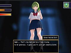 Green Haired Girl FACESITTING Femuzero