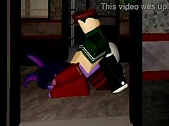 Two FNAF Roblox Sluts Get Fucked in Various Positions