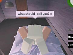 Big tits bouncing on monster cock in sex roblox scene