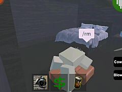 Big tits bouncing on monster cock in sex roblox scene