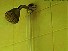 TANIA SAULNIER SHOWERS SEXY AND NUDE!