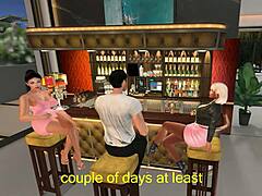 Kim's Friend Gives Cheating Lap Dance To Husband While Dancing Seductively