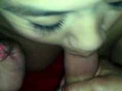Young cock loving thick asian loves strong latin dick to slurp
