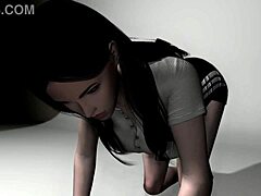 megan f enjoys rough bang from big black cock