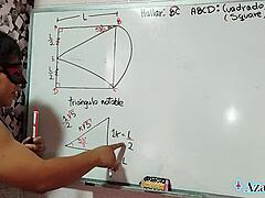 brazilian student learns sexual math in bedroom with teacher