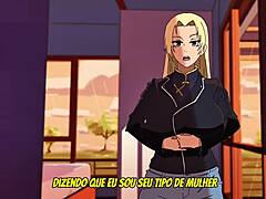 Yuki creampie pov with big tits.