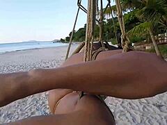 Shibari Master Episode 2 Brunette In Coconut Tree