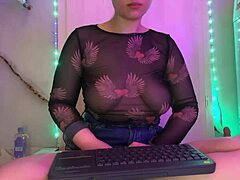 big dildo brings bbw pussy to intense orgasm