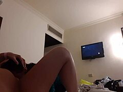 Wow I Fucked My Girlfriend's Pussy Hard In The Hotel Room