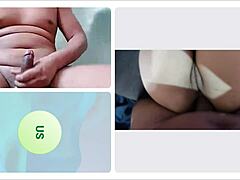 Fucking married woman's ass on webcam.