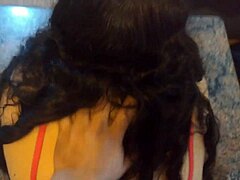 husband left, so i fucked the slutty wife with monster cock