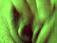 katrina fingers her wet pussy while masturbating in the kitchen