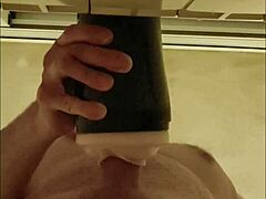 Fucking my fleshlight until it makes me tremble with orgasm