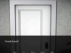 blonde teen and brunette MILF in erotic family game scene!