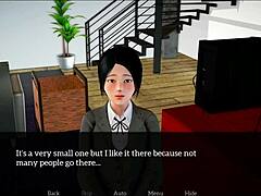 blonde teen and brunette MILF in erotic family game scene!