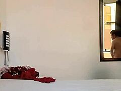 I grab my stepfather while he watches me try on clothes, ending with his cock in my pussy