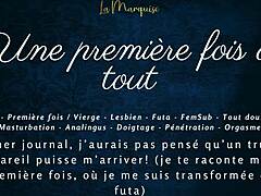 my first time with everything in french futanari porn