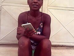 Crazybitch Continued Twerking In Clothes Till She Twerks Naked!