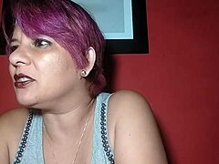 An exciting woman hides two secrets while getting roughly fucked by three men!