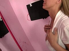 Blonde Alexia Eagerly Sucks And Deepthroats Cock Through Gloryhole Until Cumshot