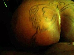 Deep in that tight ebony pussy with a monster big black cock stretching wide