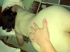 Fucking my boss's cheating wife doggystyle in office after firing