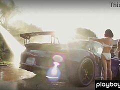 asian teen jade luv and her bubbly bffs tease in tiny bikinis