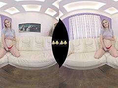 Intense VR Piss Play With Dildo Fucking