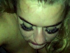 Blonde Bbw Delivers Sloppy Head To Massive Bbc