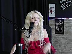 Hey, check out this wild Brazilian babe Kyra Sex giving her ass on an anthill after BDSM play and enema in sheer red lingerie