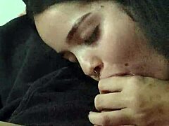 wellington prado gets oral masturbation and ball caressing while wearing a halloween mask in this amateur couple session from new zealand