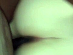 Fucking Fat Black Girlfriend with Big Black Cock in Interracial Action