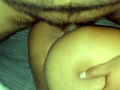 She lies down while I enjoy her intriguing Peruvian orgasm