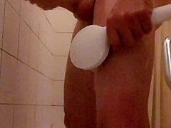 the NARRATIVE of a simple SHOWER in the BATHROOM