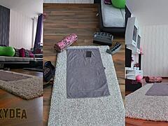 Ready to join my triple cam for a steamy naked workout session with ass shaking?