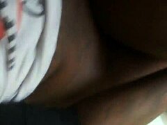 black girl heading to her job in a casual outfit ready for the day