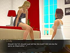 Subtle Hints At Playing Stepmother's Maid In Part 3 With Redhead Blowjob