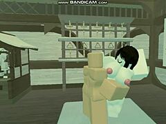 Random low quality Roblox sex! Baddie gets fucked by noob!