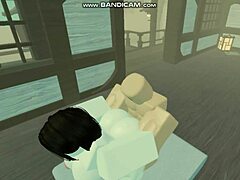 Random low quality Roblox sex! Baddie gets fucked by noob!