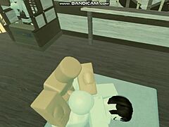 Random low quality Roblox sex! Baddie gets fucked by noob!