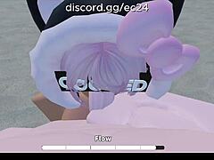 hey, wanna fuck this roblox slut on the beach with me?