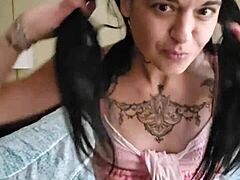 Adorable petite 18+ Emy Angel, are you ready for some cute fun?