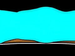 Flashlights flicker as stepdad quickies Skyler Storm in taboo passion