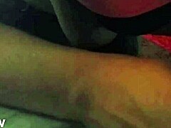 In this steamy scene, a busty ebony redbone delivers sloppy deepthroat head on a massive black monster cock