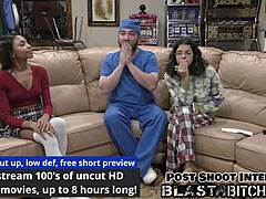 Solana Sucks Cock Then Gets Fucked with Creampie in Missionary and Face Action