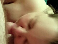 Hey, check out my BBW wife sucking my fat cock like a pro