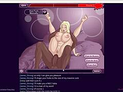 Tetona blonde with big tits craves my huge monster cock and big black cock in wild action