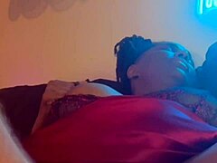 ebony amateur in homemade video gets her wet pussy licked deep then fucked doggystyle hard