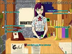 Alright, time to get that tutorial girl topless in this monster girl incursion game level zero