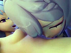 Genshin Impact Lesbians Lick Wet Pussy and Squirt